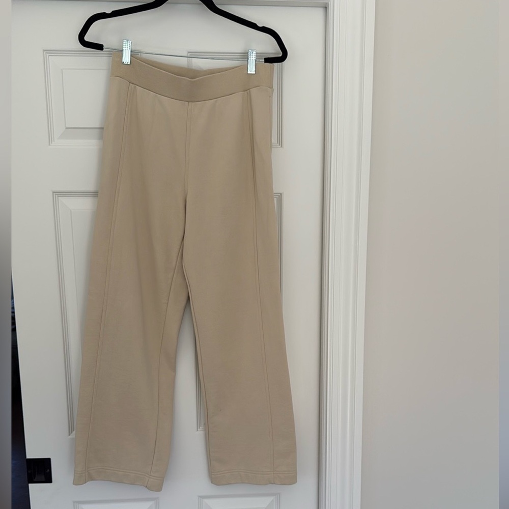 Exposed seam Jersey sweatpants size S